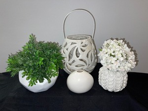 Lot of 4 Ceramic Vases