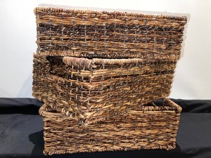 Lot of 3 Baskets