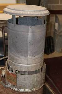 lot 674 image: 250000-BTU Propane Portable Space Heater