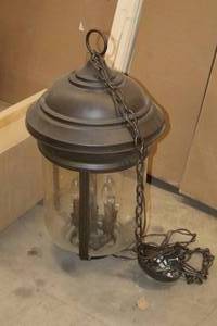 lot 715 image: Hanging Light Fixture