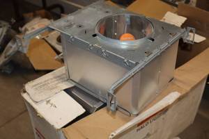 lot 722 image: Lot of (3) Halo Lighting Recessed Light Fixture Boxes H701CAT