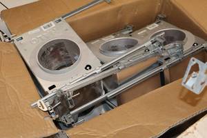 lot 723 image: Lot of (6) Recessed Light Fixture Boxes