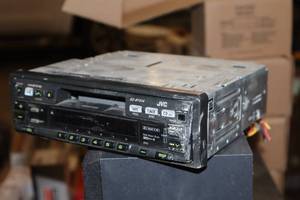 lot 743 image: JVC Multi-Changer Control Receiver Car Stereo KS-RT414