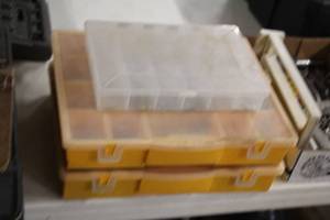 lot 812 image: Lot of (3) Parts Organizers with Hardware