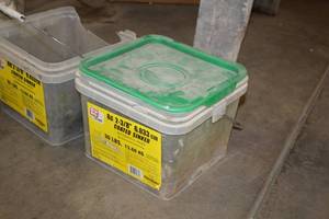 lot 832 image: Lot of (1 Partial Pail) 2-38 8D Sinkers