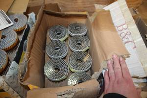 lot 851 image: Lot of (15 Rolls) Bostitch 2-14 Smooth Shank Coil Siding Nails