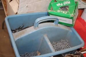 lot 868 image: Lot of (1 Tote) Assorted Fasteners