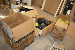 lot 888 image: Lot of (4 Boxes) Deck Leveler Parts
