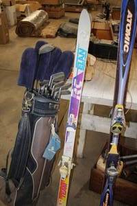 lot 892 image: Lot of (1 Pair) Elan RC Snow Skis