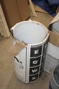 lot 973 image: Lot of (1 Partial Roll) 24 Flashing
