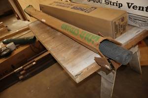 lot 1012 image: Lot of (1 Roll) 5 Black Fiberglass Screen