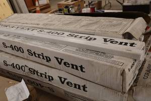 lot 1013 image: Lot of (24) Cor-A-Vent 4 Strip Vent S-400