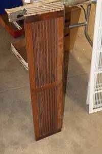 lot 1029 image: Lot of (5) Wooden Vent Covers