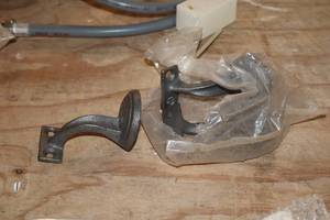lot 1058 image: Lot of (3) Hand Rail Mounting Brackets