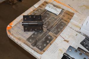 lot 1085 image: Lot of (4) Hinges 4x4