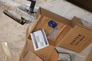 lot 1094 image: Lot of (2) Chrome Door Handle Kits