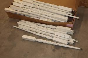 lot 1825 image: Lot of (42) Primed Ballisters