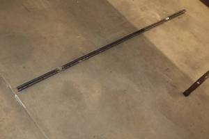 lot 1845 image: Lot of (4) Wrought Iron Round Rods 12