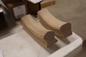 lot 1863 image: Lot of (3) White Oak Upeasing - (1) #7212, (2) #7312