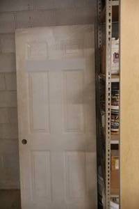 lot 1120 image: Entry 6-Panel Door 31-34x79