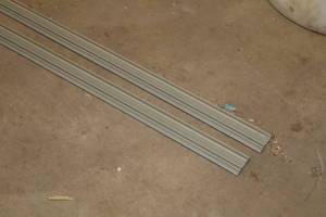lot 1873 image: Lot of (2) Door Threshhold Material - 200-12x2-12x34, 122x2-12x34