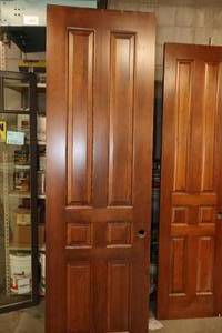 lot 1131 image: Solid Core 6-Panel Door 27-34x84-14