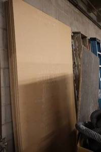 lot 1897 image: Lot of (12) Blue Ridge Fiberboard Sheets 12x8x4