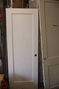 lot 1171 image: 1-Panel Door 29-34x80