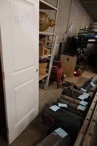 lot 1157 image: Solid Core 2-Panel Door 31-34x80