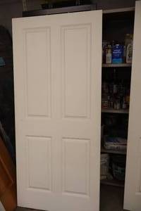 lot 1162 image: 4-Panel Door 35-34x80