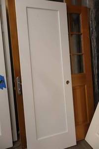 lot 1163 image: 1-Panel Door 27-34x80