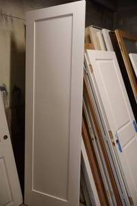 lot 1165 image: 1-Panel Door 29-34x96