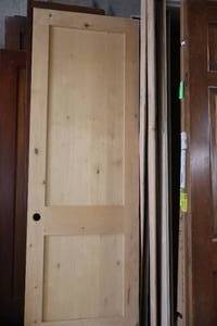 lot 1168 image: 2-Panel Door 31-34x96
