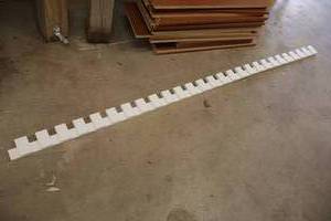 lot 1903 image: Lot of (9) Castle Foam Forms