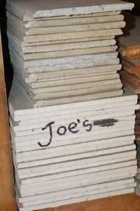 lot 1912 image: Lot of  Assorted Cement Boards