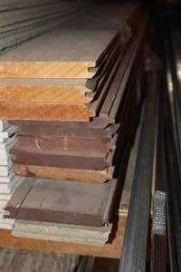 lot 1913 image: Lot of  Assorted Tongue-Groove Boards