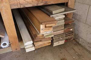 lot 1918 image: Lot of  Assorted Wood Boards