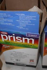 lot 1922 image: Lot of (2-12 Bags) Prism #11 Ultimate Performance Cement Grout