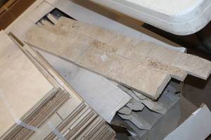 lot 1930 image: Lot of (18) Tile 1-14x27x6