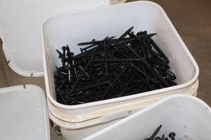 lot 1940 image: Lot of (1 Pail) Carlisle Sure-Seal 4 Square Head Screws