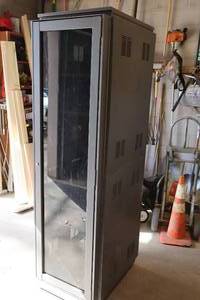 lot 1950 image: Computer Server Tower Cabinet