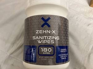 lot 3 image: 3 x 180 Pack Zehn-X Sanitizing Wipes