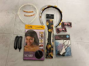 lot 25 image: Head Bands and Hair Clips and Body Jewlery