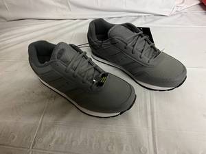lot 69 image: Gray Athletic Works Memory Foam Shoes - Size 9 Wide - New