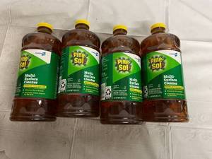 lot 136 image: 4 x 1.77L Bottles of Pine-sol Cleaner