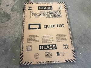 lot 141 image: Quartet Magnetic Glass White Board