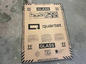 lot 142 image: Quartet Magnetic Glass White Board