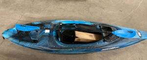 lot 155 image: Pelican Mission 100 Kayak with Paddle and Carrier