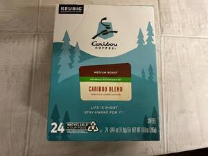 lot 181 image: 4 x 24 Packs of Caribou Coffee K Cups