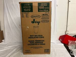 lot 190 image: 1000 Insulated Cups - 12oz